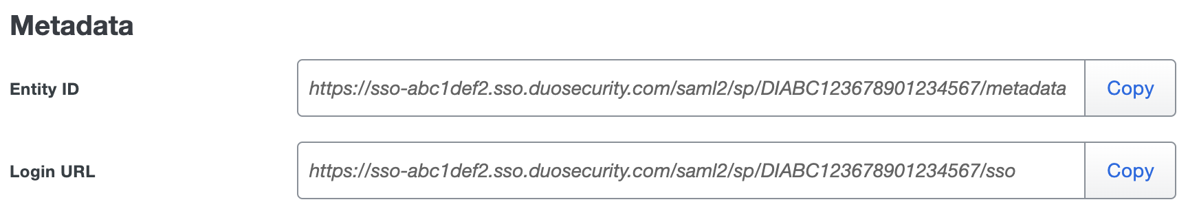 Duo Veeam Backup Enterprise Manager Metadata URLs